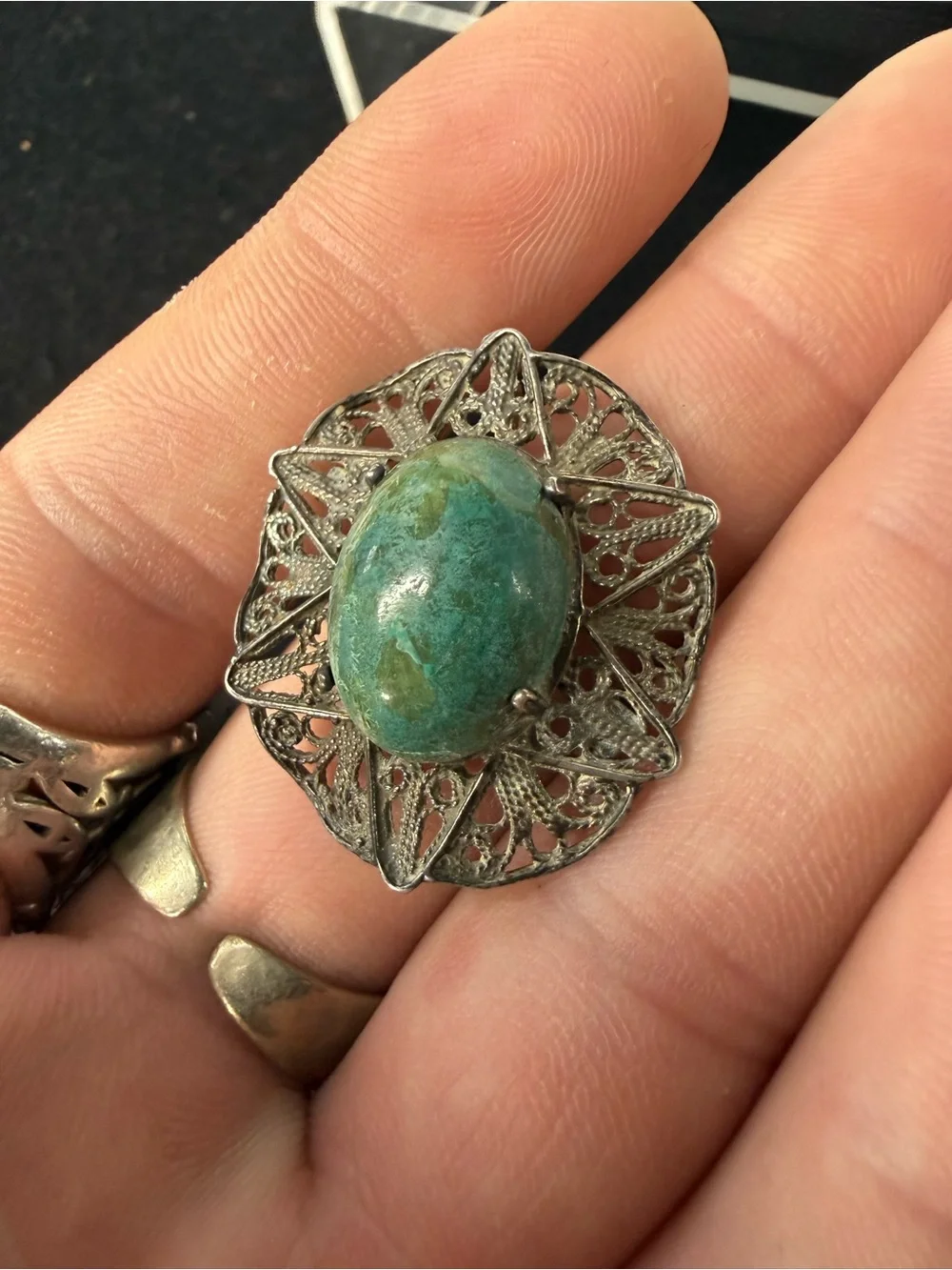 N/A vtg silver